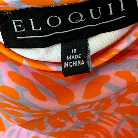 Eloquii Sweetheart Neckline One Piece Swimsuit with Cutout Size 18 - Picture 5 of 5